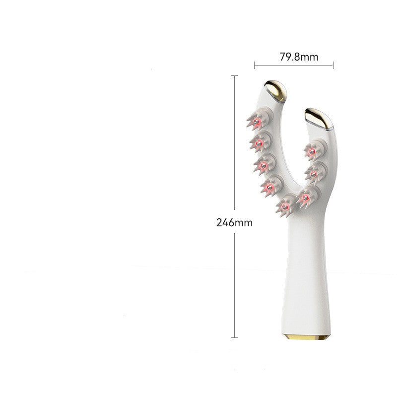 Head massager EMS micro current red light massage comb electric massage comb scalp care massager eprolo