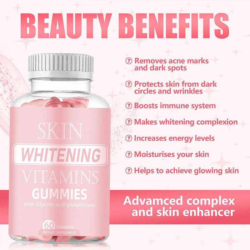 Gummies au glutathion pour la beauté et l'éclaircissement - Afrotix