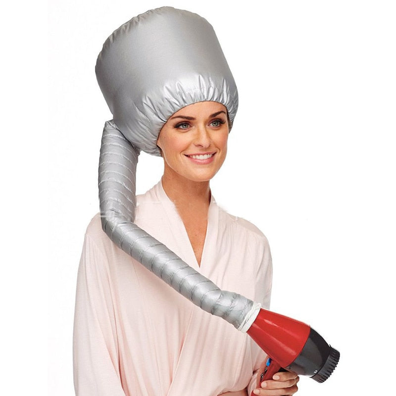 Easy use Hair perm hair dryer nursing dye hair modelling warm air drying treatment cap home safer than electric cap eprolo