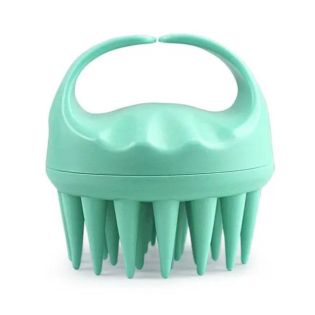 Shampoo Brush Handheld Round Soft Scalp Massage - Afrotix