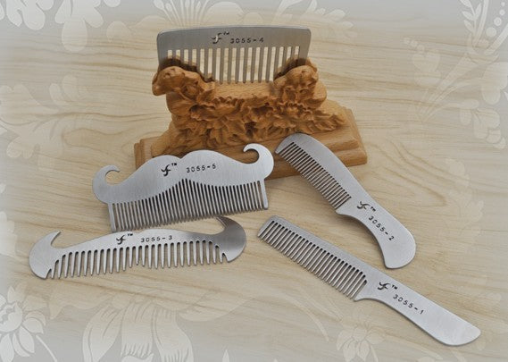 Stainless Steel Beard & Hair Combs eprolo