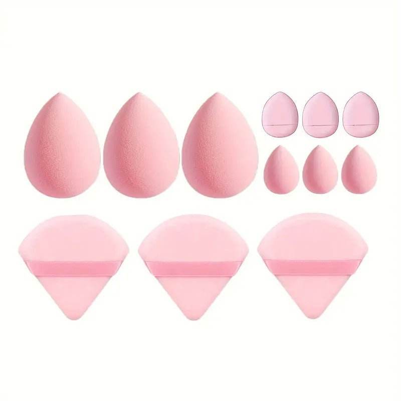 12Pcs Éponges de Maquillage Beauty Blender – - Afrotix