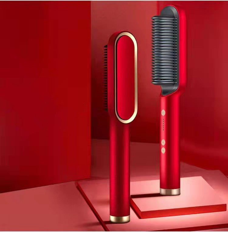 New 2 In 1 Lisseur à cheveux professionnel – Chauffe rapide & anti-brûlure