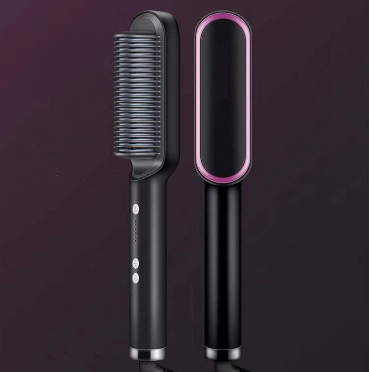 New 2 In 1 Lisseur à cheveux professionnel – Chauffe rapide & anti-brûlure