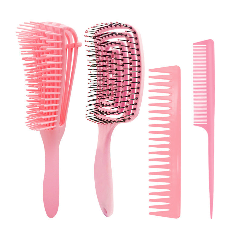 Eight-claw Comb Multifunctional Comb Set Hollow Hairdressing Styling eprolo