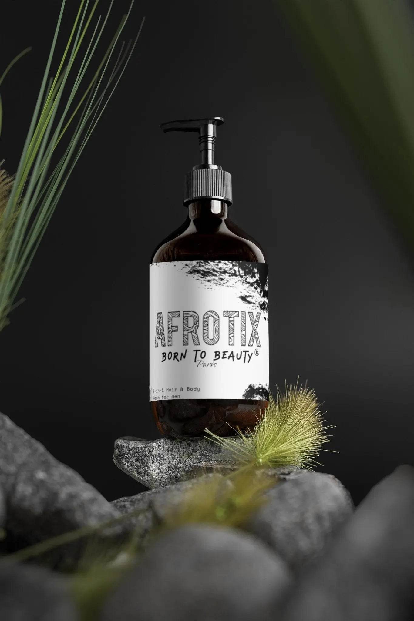 2-in-1 Hair & Body Wash for men - Afrotix