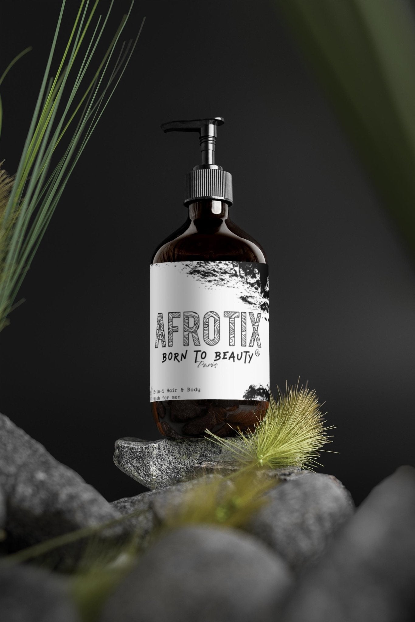 2 - in - 1 Hair & Body Wash for men - Afrotix