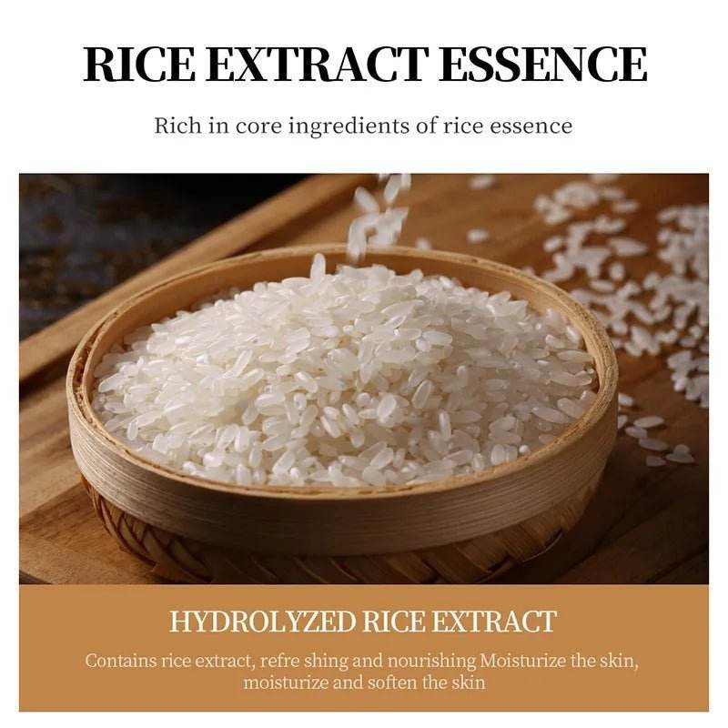 20pcs Masques de Sommeil Éclaircissant Raffermissant Hydratant à la pulpe de riz brut, - Afrotix