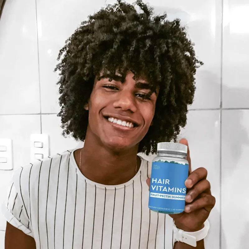 Hair gummies with biotin growth - Afrotix