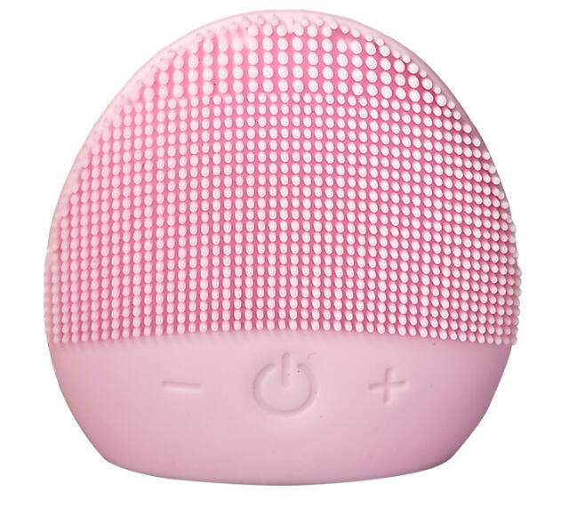 USB Sonic Vibration Facial Cleansing Brush - Silicone Deep Pore Cleaner - Afrotix