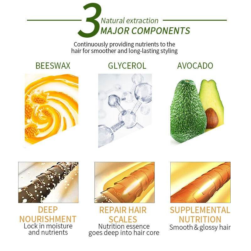 EDGE Coiffant pour Cheveux 75g - Contrôle des Bords et Lissage des Cheveux Éparse - Afrotix