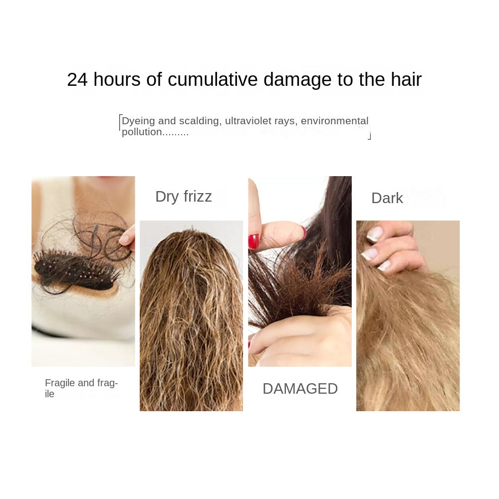 Masque capillaire aux protéines de collagène pour cheveux rêches et crépus 500ML