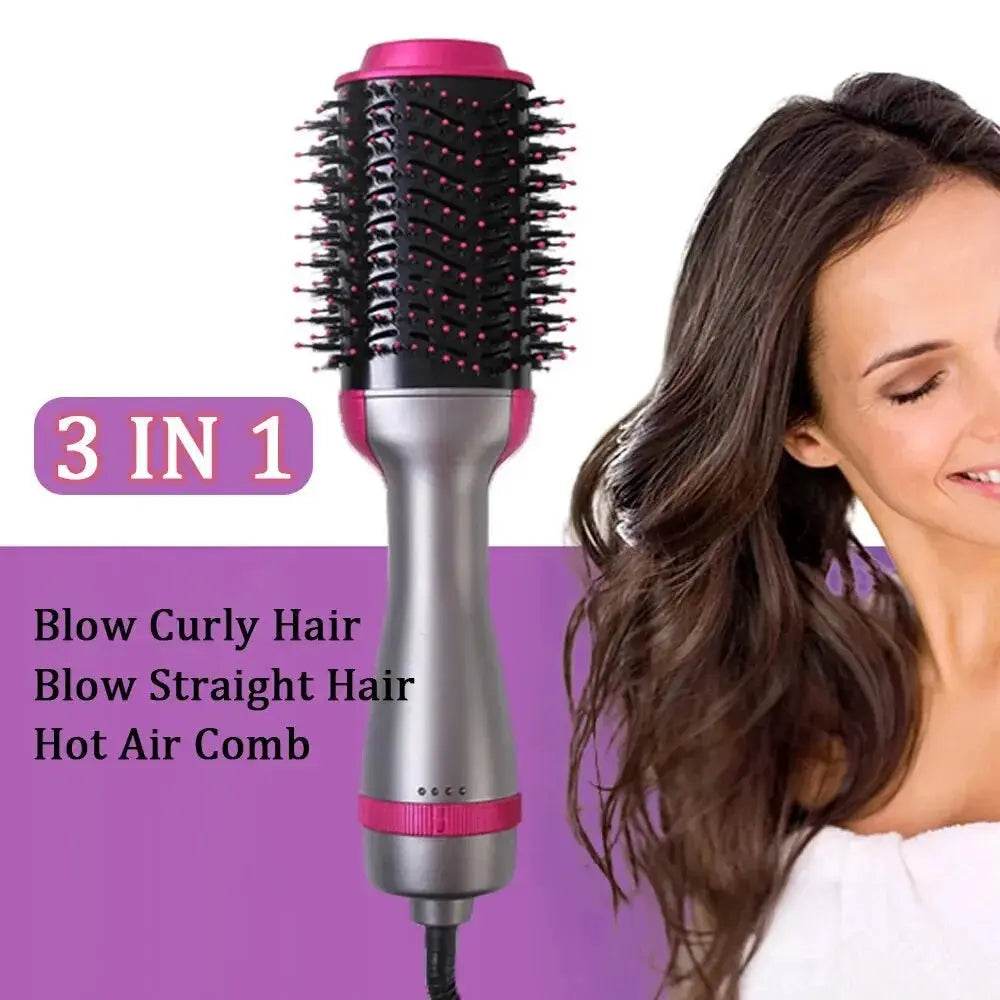 3 In 1 Hot Air Comb Styling / Peigne à air chaud 3 en 1 - Afrotix