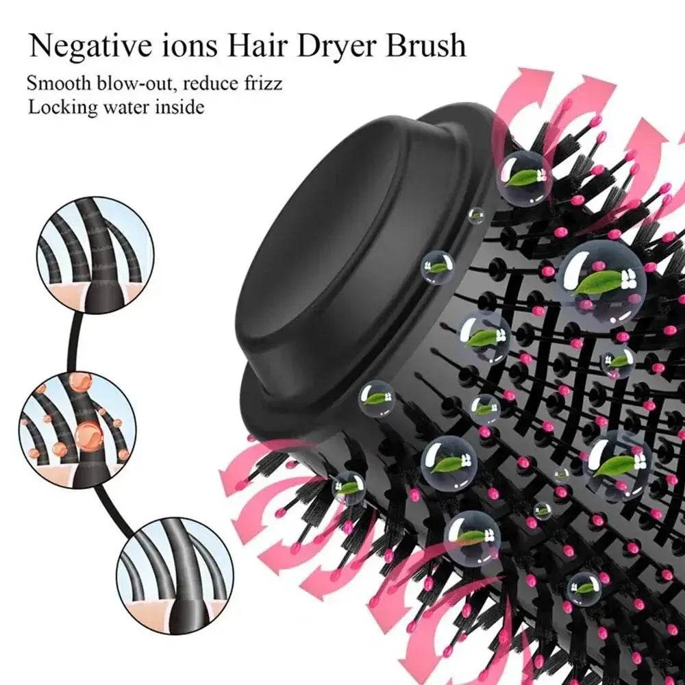 3 In 1 Hot Air Comb Styling / Peigne à air chaud 3 en 1 - Afrotix