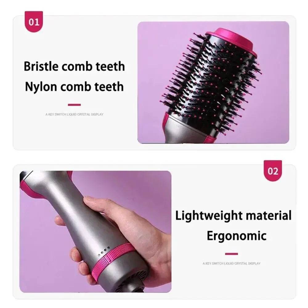 3 In 1 Hot Air Comb Styling / Peigne à air chaud 3 en 1 - Afrotix