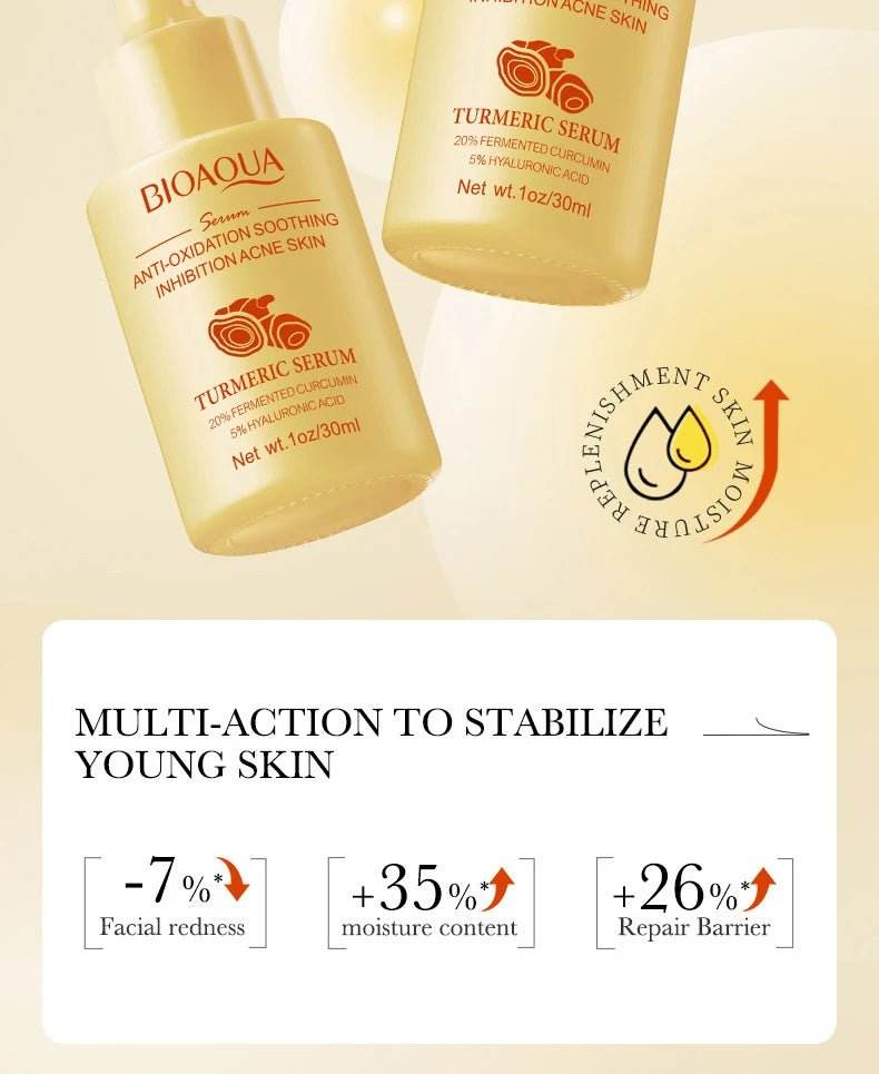 3 sérums pour le visage combinant vitamine C, rétinol et acide hyaluronique, - Afrotix