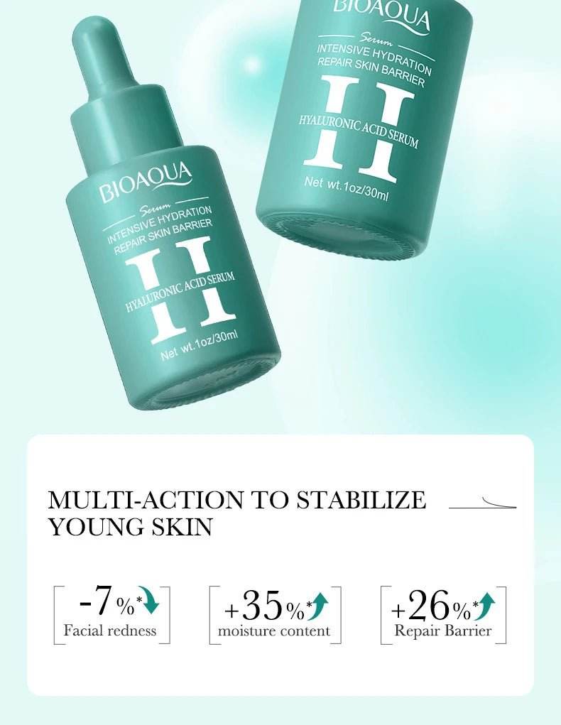 3 sérums pour le visage combinant vitamine C, rétinol et acide hyaluronique, - Afrotix