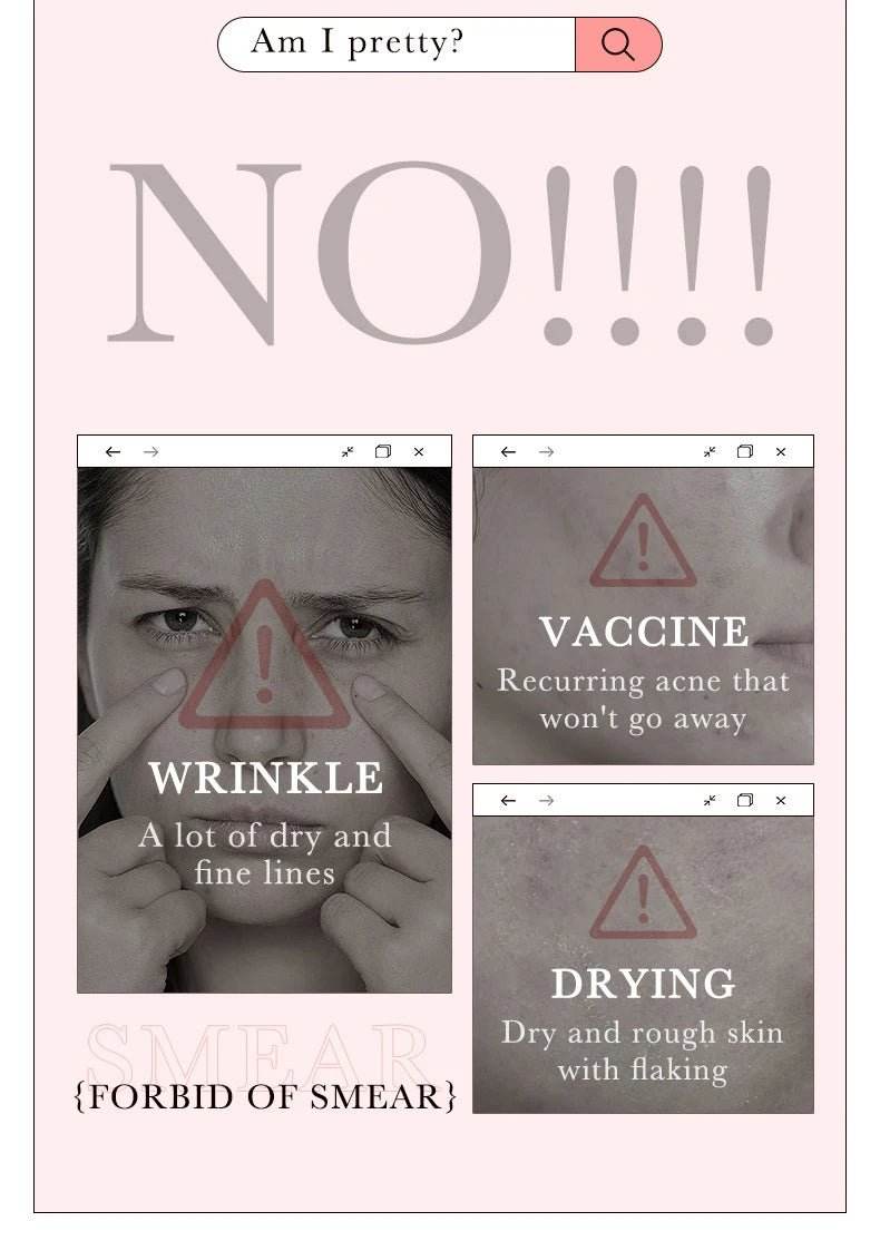 3 sérums pour le visage combinant vitamine C, rétinol et acide hyaluronique, - Afrotix