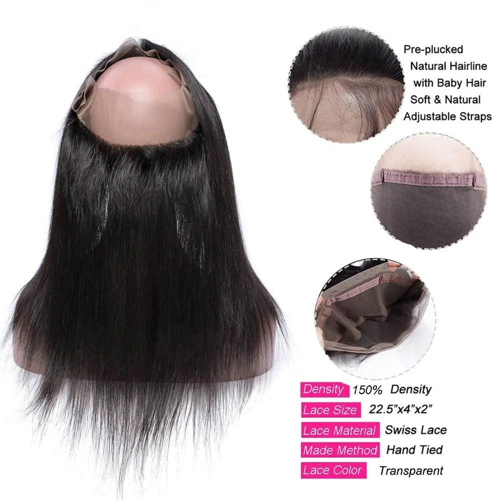 360 Lace, Frontal 13x4, Lace Closure 4x4 Closure Cheveux humains - Afrotix