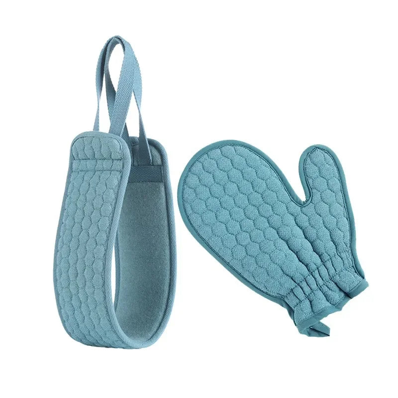 Set de Serviettes de Bain Northern Women – 4 pièces + Accessoire Exfoliant