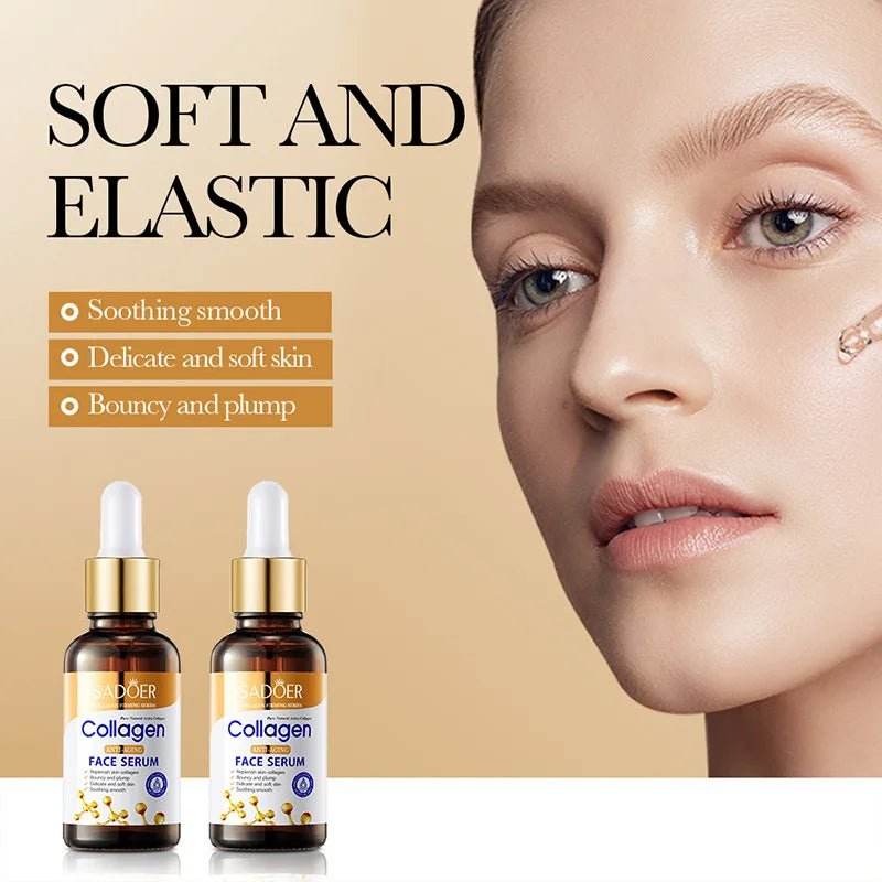 3PCS Collagen Face Serum – Hydratation & Fermeté - Afrotix