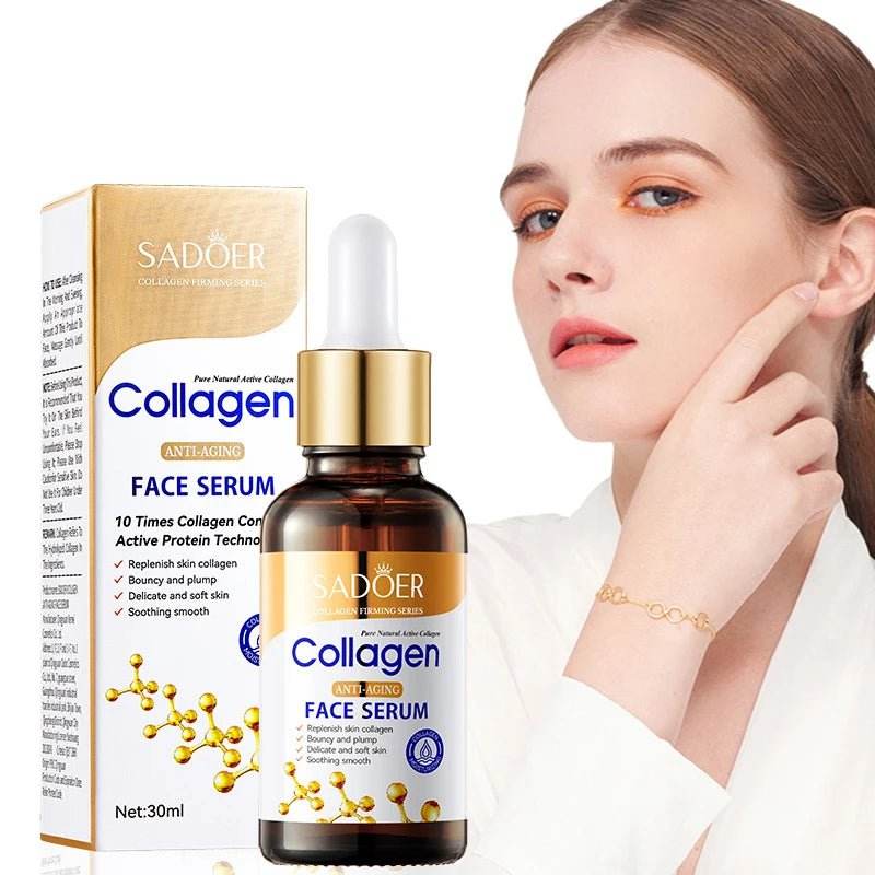 3PCS Collagen Face Serum – Hydratation & Fermeté - Afrotix