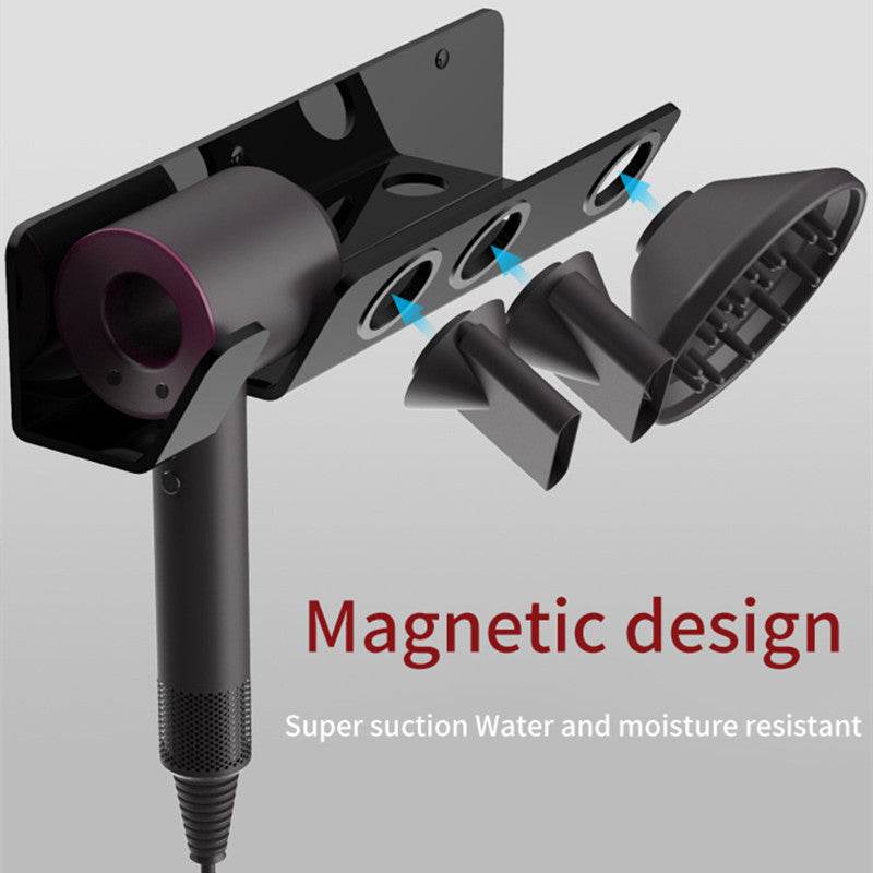 Hair Dryer Bracket Dyson Hair Dryer Holder Hanging Rack Hair Dryer Storage Placement Rack - Afrotix