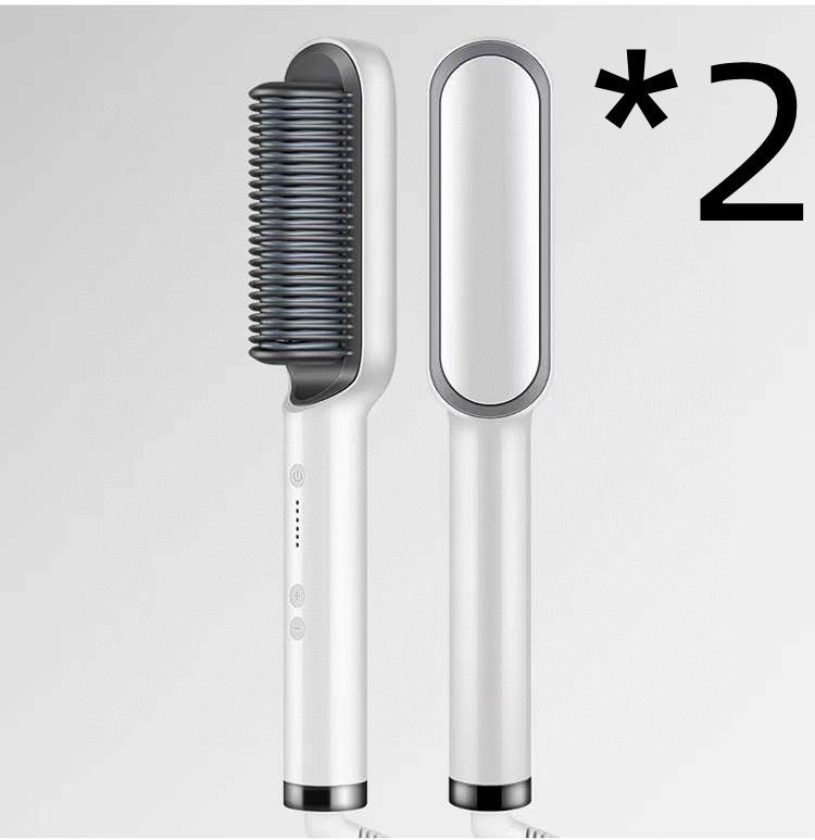 New 2 In 1 Lisseur à cheveux professionnel – Chauffe rapide & anti-brûlure