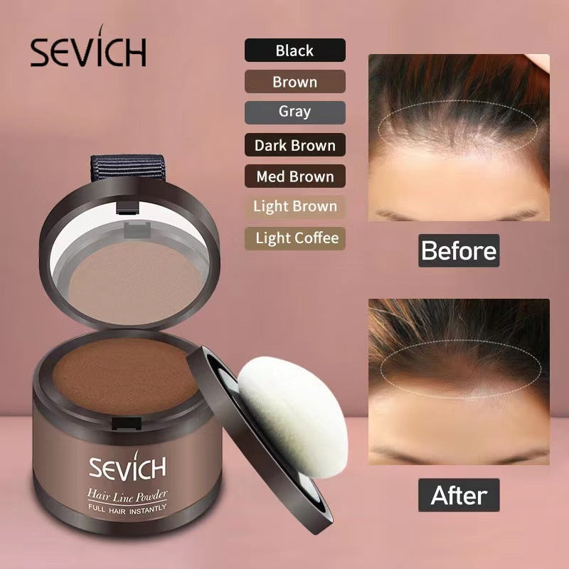 Masque pour cheveux clairsemés et comblement de la ligne des cheveux