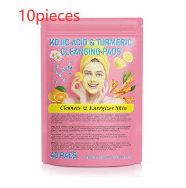 Tampon nettoyant au curcuma comprimé - Curcuma & Acide Kojique - Afrotix