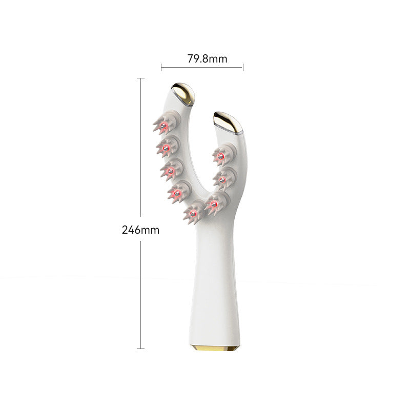 Head massager EMS micro current red light massage comb electric massage comb scalp care massager eprolo