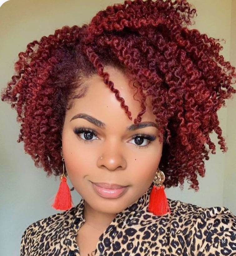 Perruque Africaine Boucles Serrées - Cheveux Courts pour Femme - Afrotix