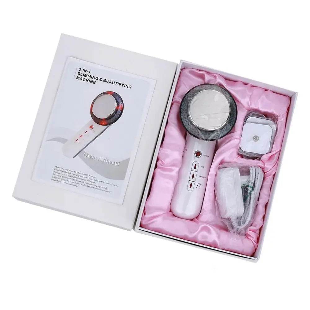 6-in-1 EMS Body Slimming Massager: RF Ultrasonic Cavitation & Anti-Cellulite Fat Burner - Afrotix