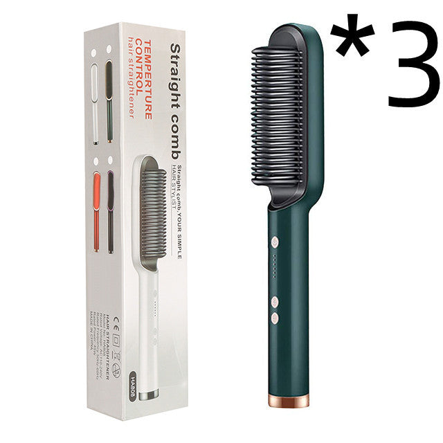 New 2 In 1 Lisseur à cheveux professionnel – Chauffe rapide & anti-brûlure