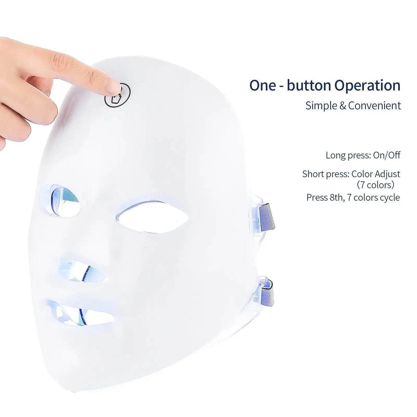 7 Colors Cycle Beauty Mask - Afrotix