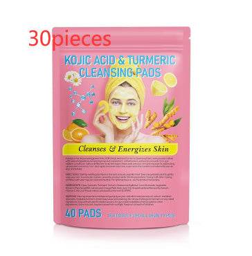 Tampon nettoyant au curcuma comprimé - Curcuma & Acide Kojique - Afrotix