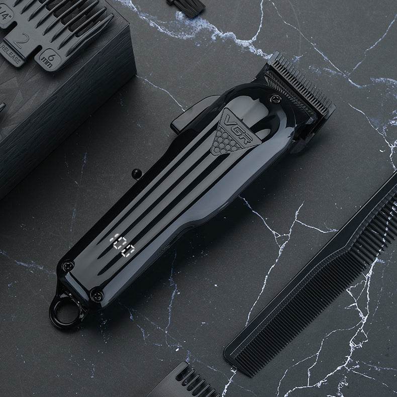 Electric Hair Clipper Fine Adjustment Gradual Change Electric Hair Salon Usb Rechargeable Household Electric Hair Clipper - Afrotix