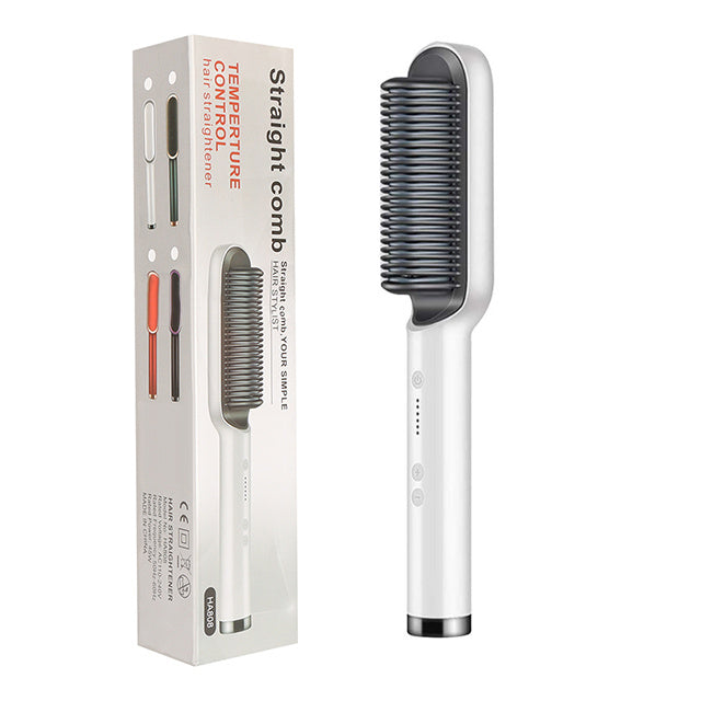 New 2 In 1 Lisseur à cheveux professionnel – Chauffe rapide & anti-brûlure