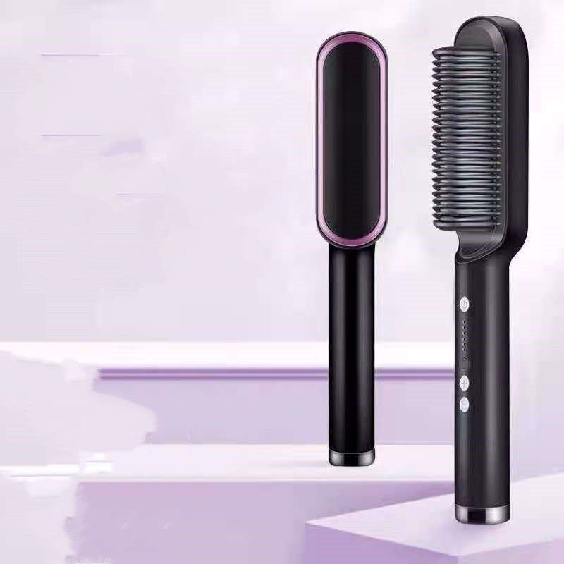 New 2 In 1 Lisseur à cheveux professionnel – Chauffe rapide & anti-brûlure