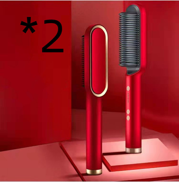 New 2 In 1 Lisseur à cheveux professionnel – Chauffe rapide & anti-brûlure