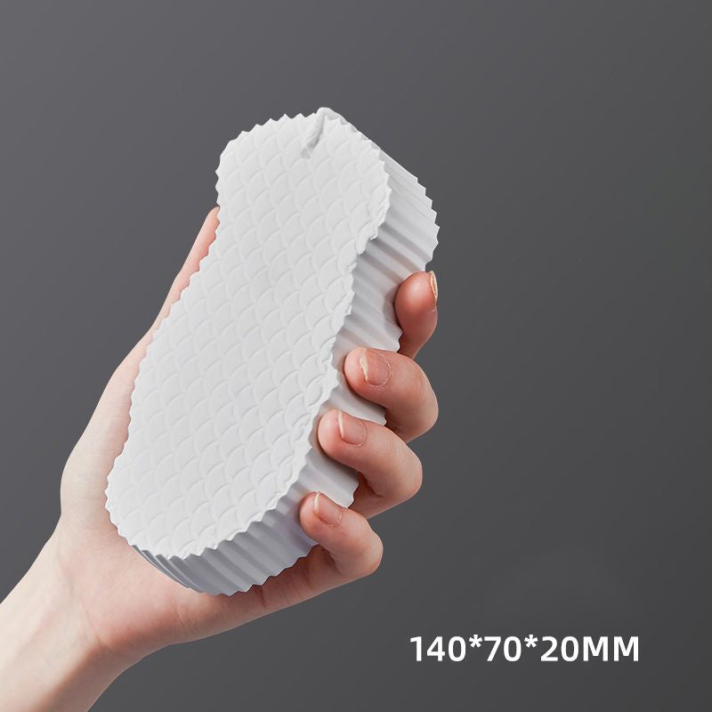 Rubbing Mud Sponge Fish Scale Pattern 3D Sponge Bath Artifact Does Not Hurt The Skin Baby Bath Sponge Bath Brush eprolo