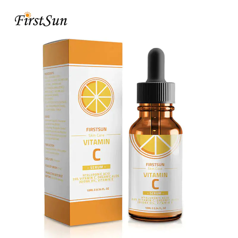 Strong Hyaluronic Acid Vitamin C Serum anti Wrinkle Face Care Facial Skin Care Cream Moisturiser Facial Essences Skin Care Tools - Afrotix