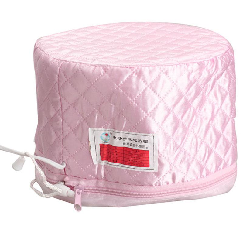 Hair Cap Hat Salon Spa Steamer Hair Thermal Treatment Nourishing Hair Mask Baking Oil Cap Hair Dryers Heat Hat Safety eprolo