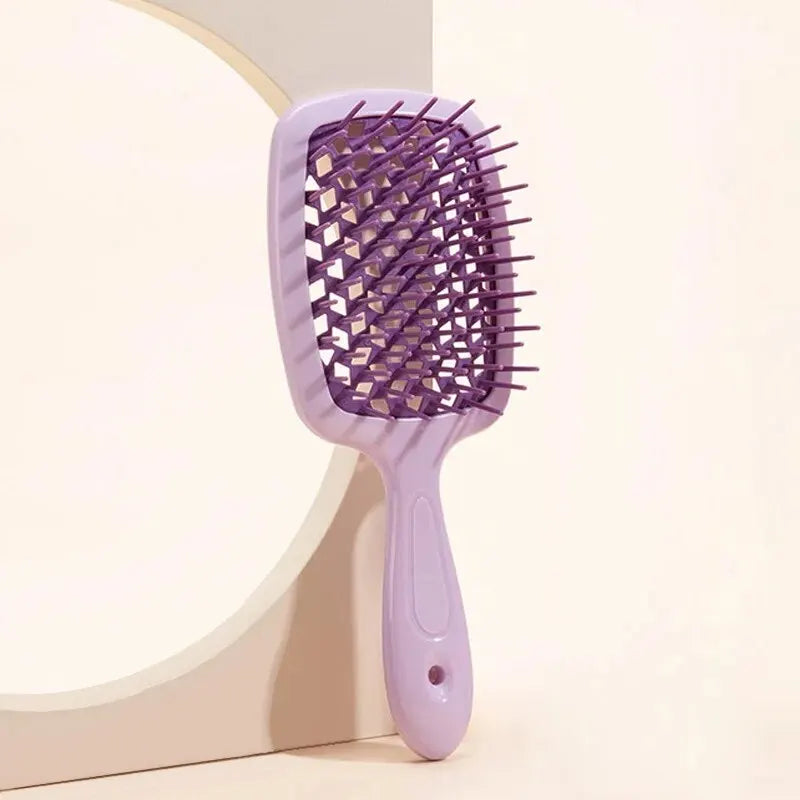 Hollow Comb Set With Spray Bottle 200ml Hair Care Product Set Silicone Shampoo Head Scalp Massage Brush eprolo