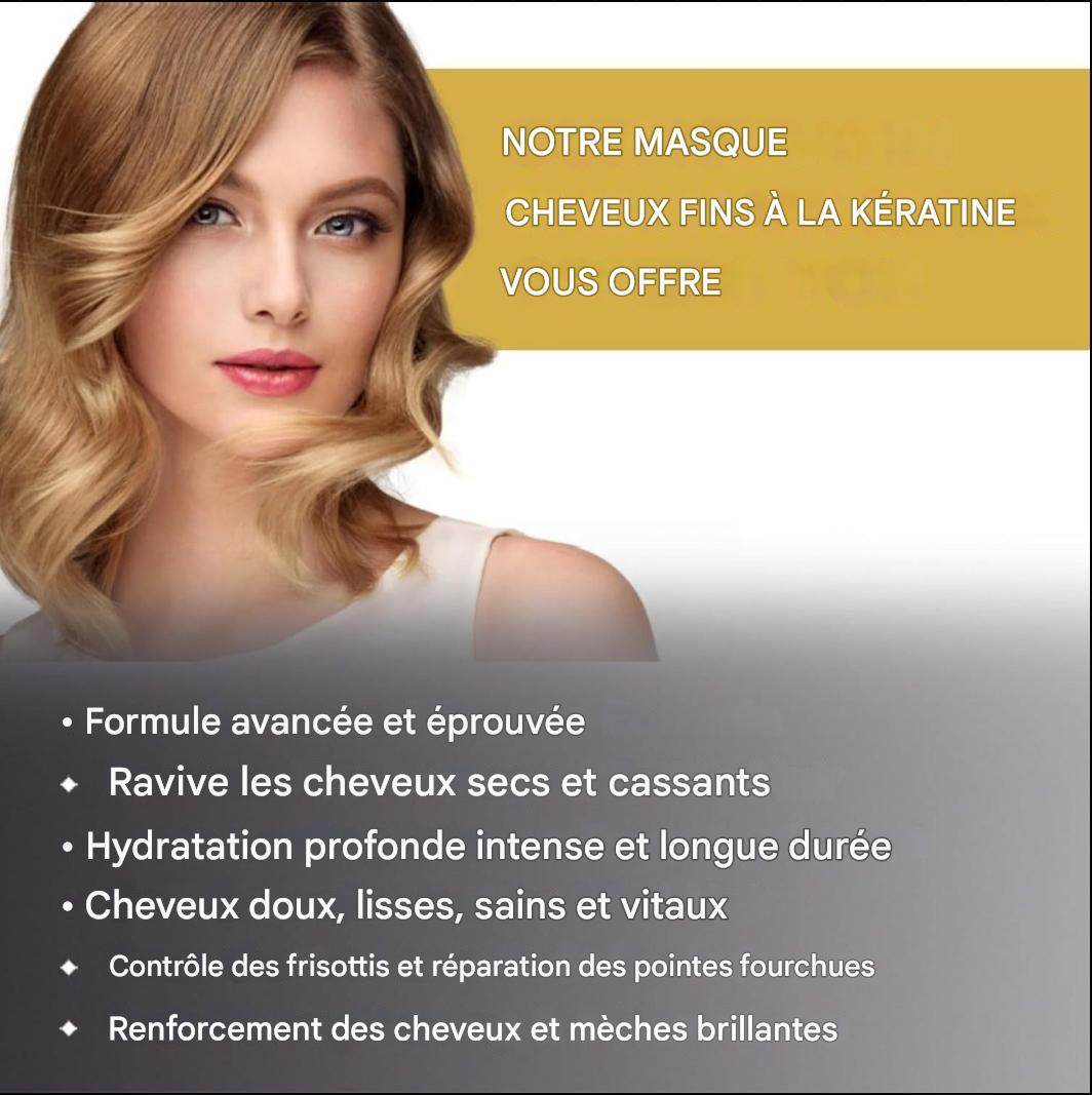 Masque Capillaire Protéiné à l'Huile d'Argan - Afrotix