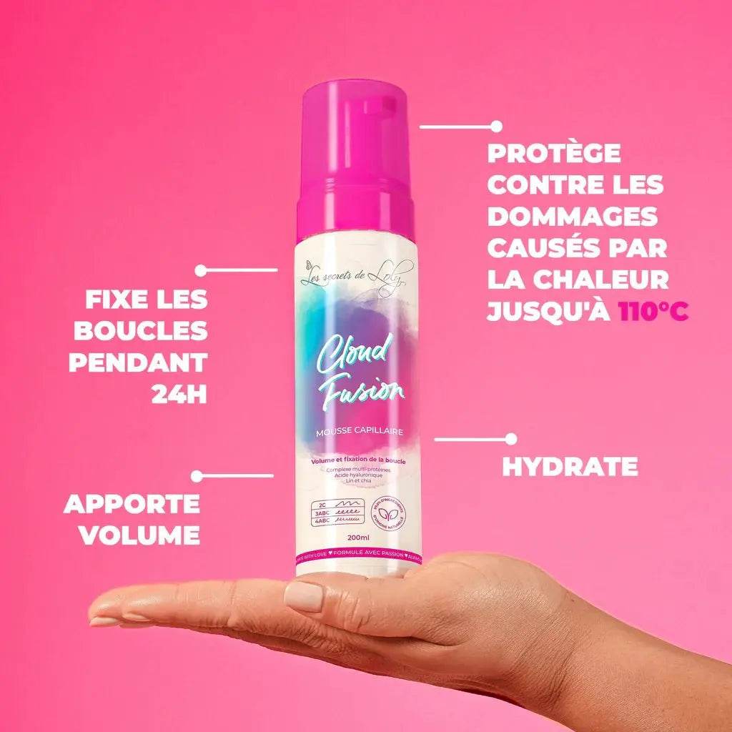 Cloud Fusion Mousse capillaire - 200ml - Afrotix