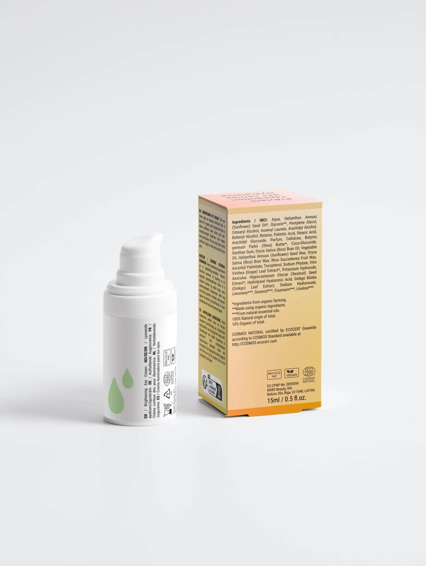 Crème contour des yeux éclaircissante - Afrotix