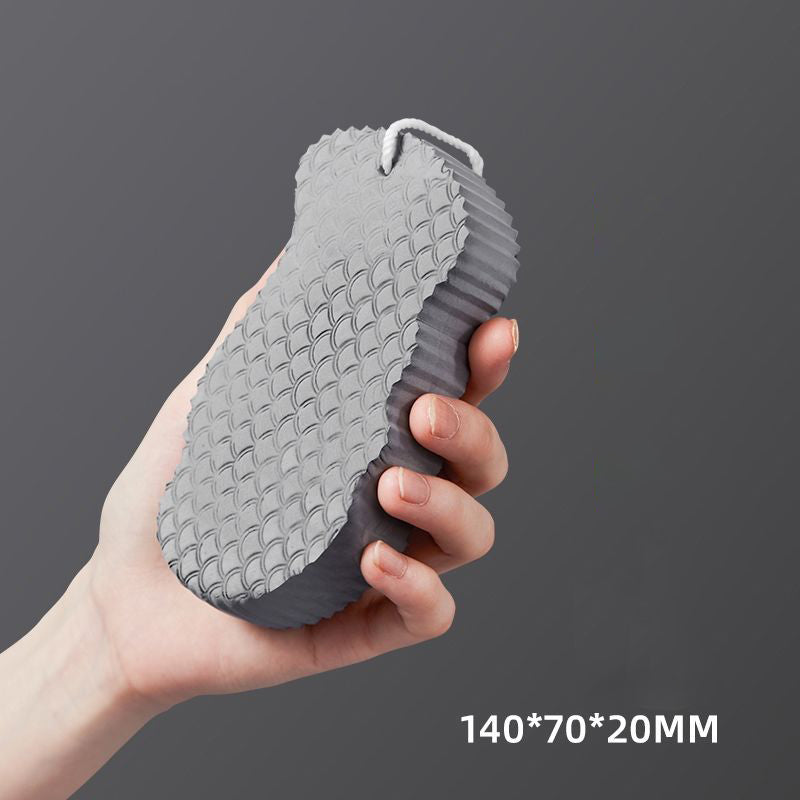 Rubbing Mud Sponge Fish Scale Pattern 3D Sponge Bath Artifact Does Not Hurt The Skin Baby Bath Sponge Bath Brush eprolo