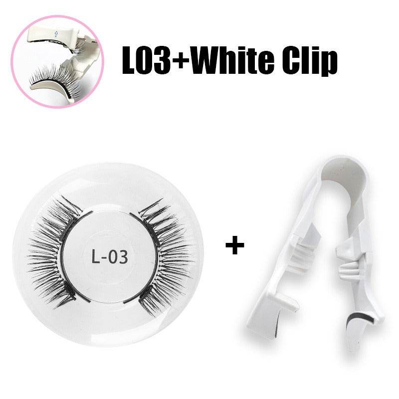 Magnetic false eyelashes set one pair magnetic false eyelashes natural thick and long false eyelashes quantum eyelashes - Afrotix