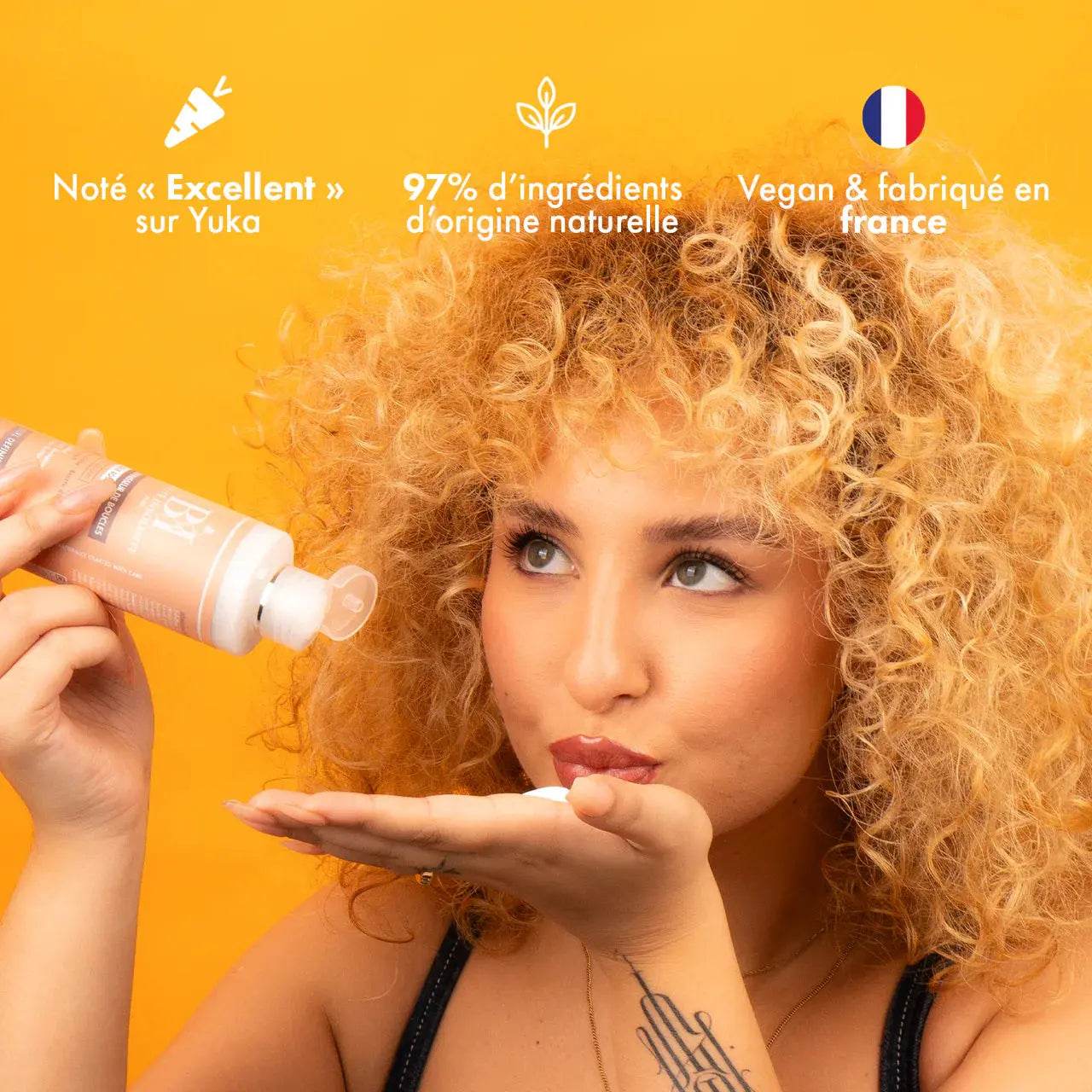 Définisseur de boucles Olive & Karité 250ml 96% d'origine naturelle - Afrotix